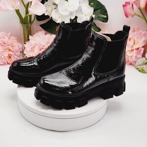 Circus by Sam Edelman Black Combat Boots
